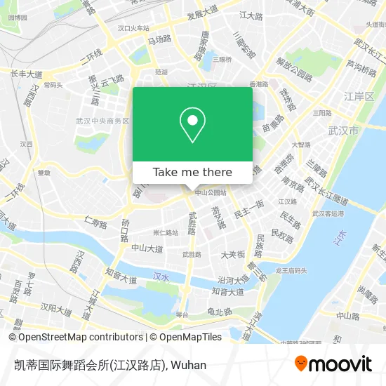 凯蒂国际舞蹈会所(江汉路店) map