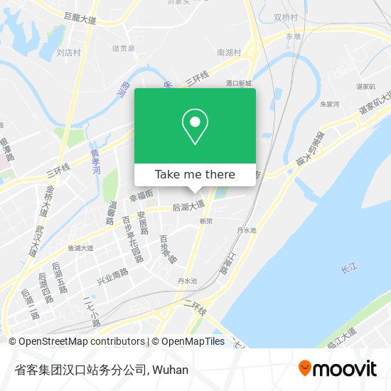 省客集团汉口站务分公司 map