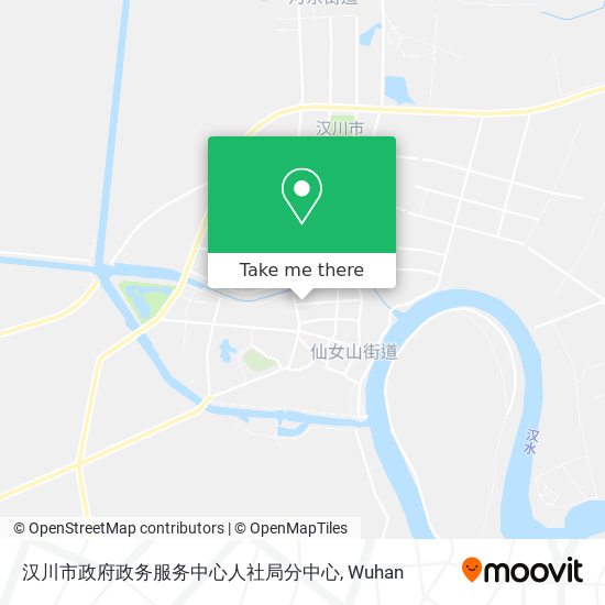 汉川市政府政务服务中心人社局分中心 map