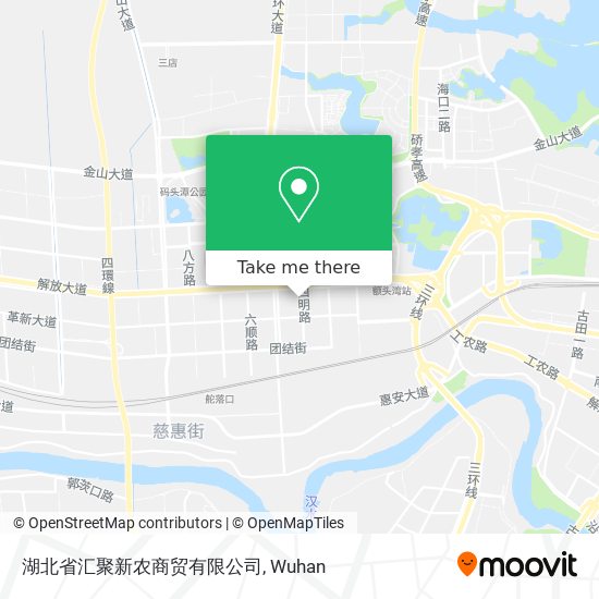 湖北省汇聚新农商贸有限公司 map