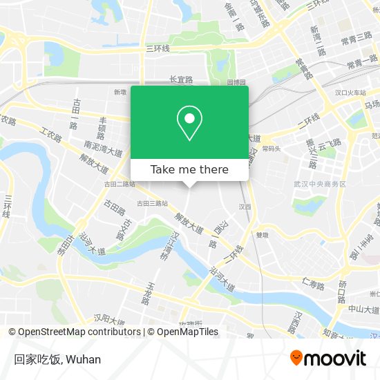 回家吃饭 map