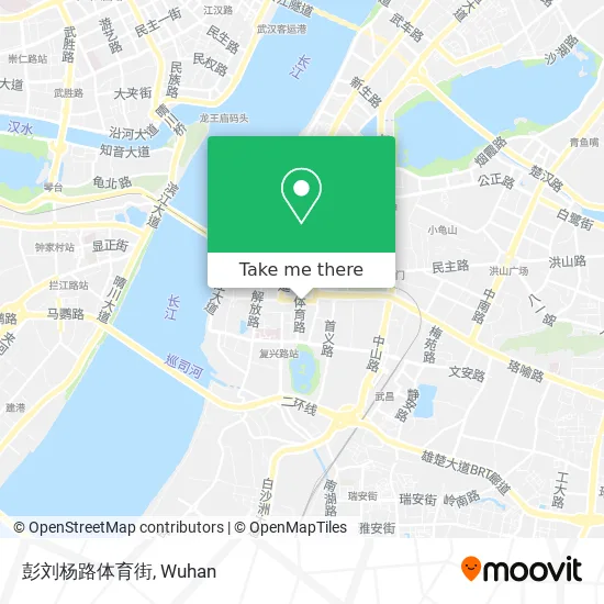 彭刘杨路体育街 map