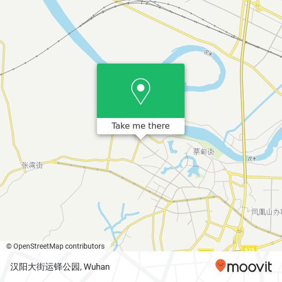汉阳大街运铎公园 map