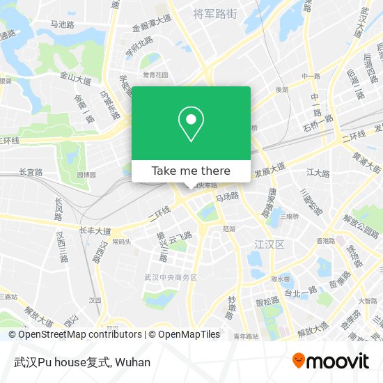 武汉Pu house复式 map