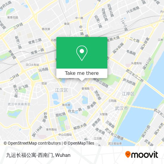 九运长福公寓-西南门 map