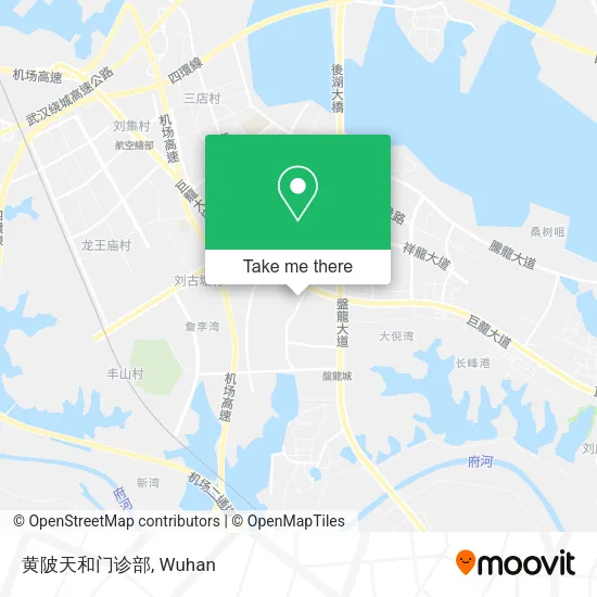 黄陂天和门诊部 map