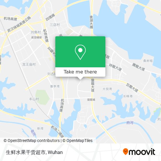 生鲜水果干货超市 map