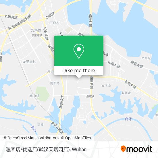 嘿客店/优选店(武汉天居园店) map
