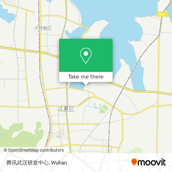 腾讯武汉研发中心 map