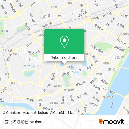 西北湖游船处 map