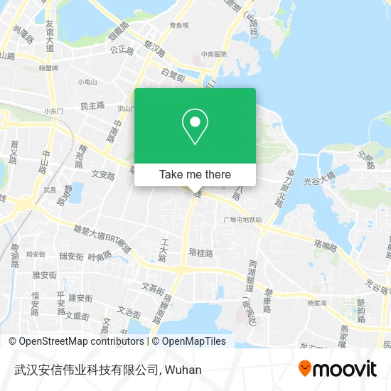 武汉安信伟业科技有限公司 map