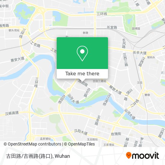 古田路/古画路(路口) map