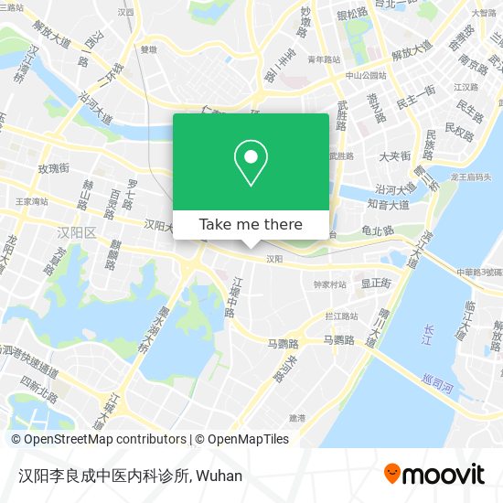 汉阳李良成中医内科诊所 map