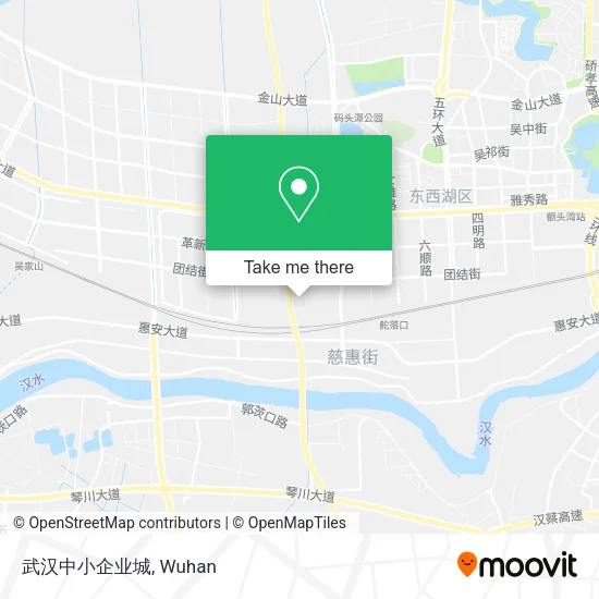 武汉中小企业城 map