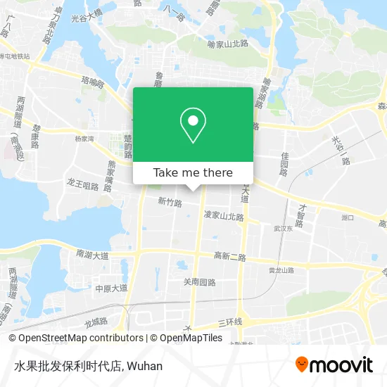 水果批发保利时代店 map