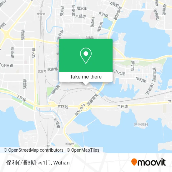 保利心语3期-南1门 map