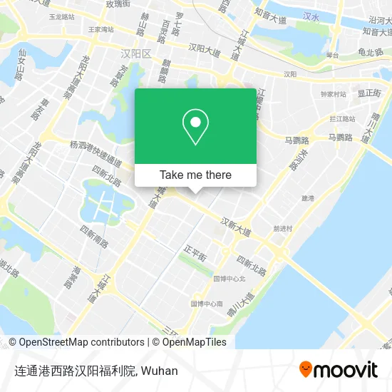 连通港西路汉阳福利院 map