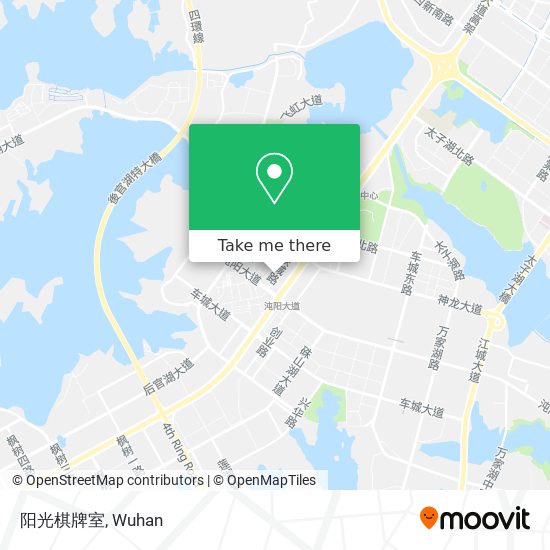 阳光棋牌室 map