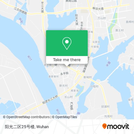 阳光二区25号楼 map