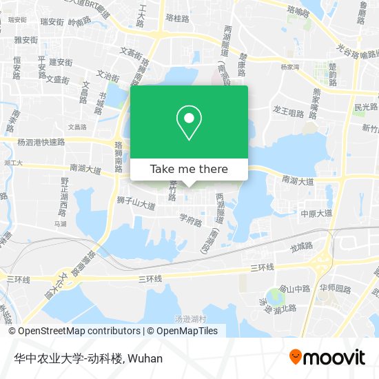 华中农业大学-动科楼 map