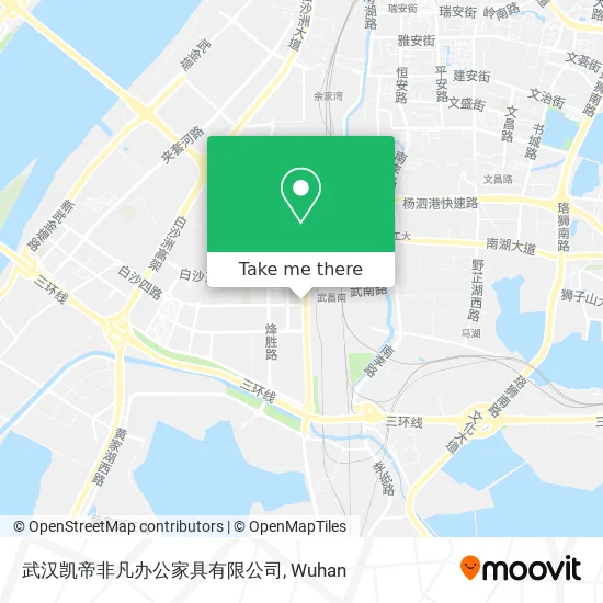 武汉凯帝非凡办公家具有限公司 map