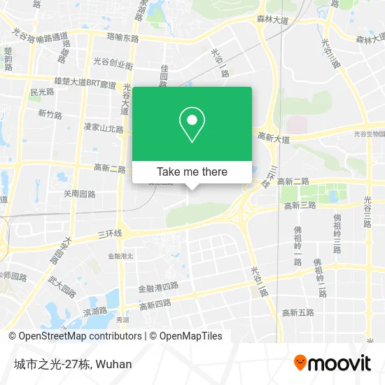 城市之光-27栋 map