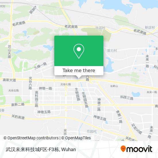 武汉未来科技城F区-F3栋 map