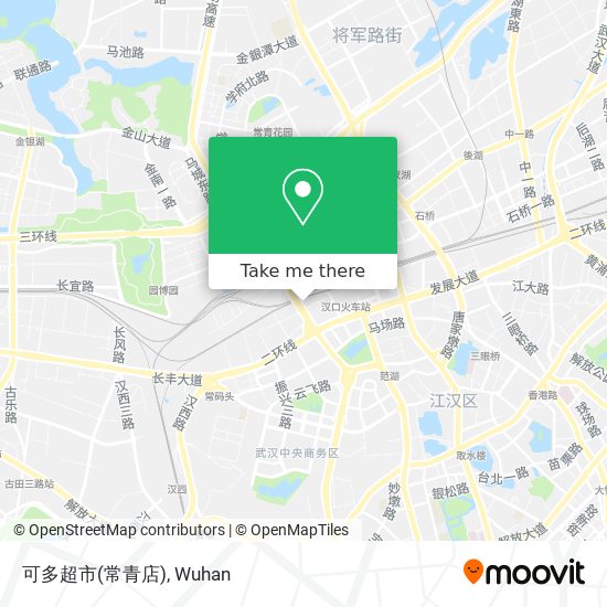 可多超市(常青店) map