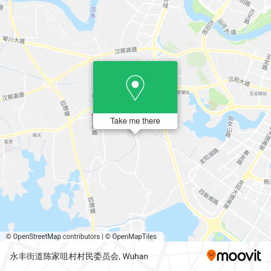 永丰街道陈家咀村村民委员会 map