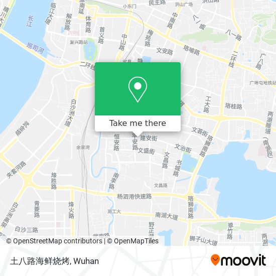土八路海鲜烧烤 map