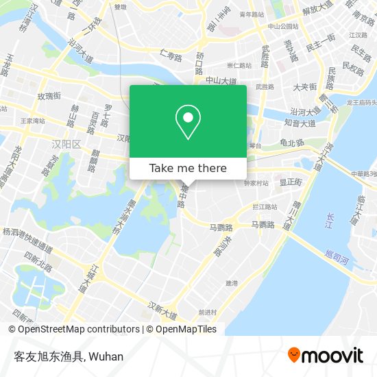 客友旭东渔具 map