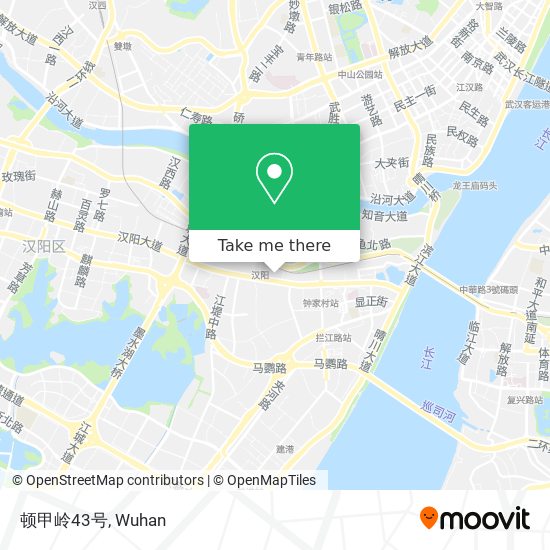顿甲岭43号 map