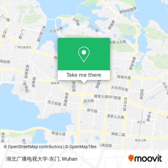 湖北广播电视大学-东门 map