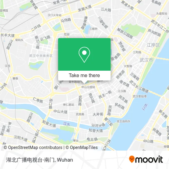 湖北广播电视台-南门 map