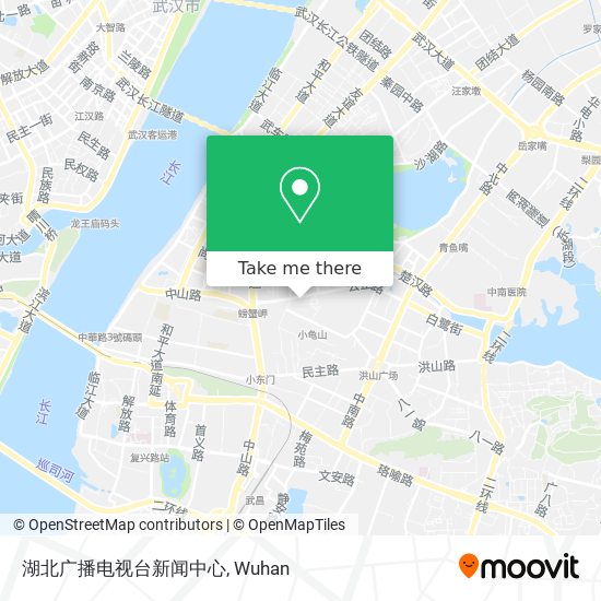 湖北广播电视台新闻中心 map