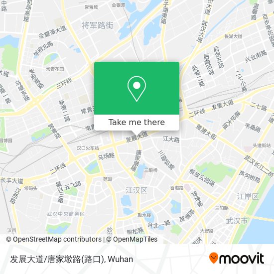 发展大道/唐家墩路(路口) map