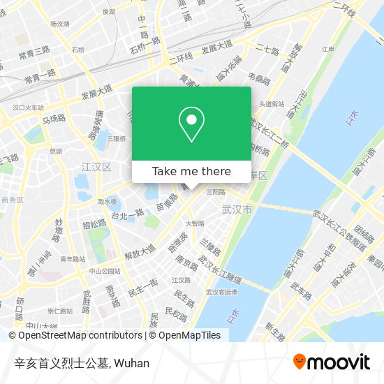 辛亥首义烈士公墓 map