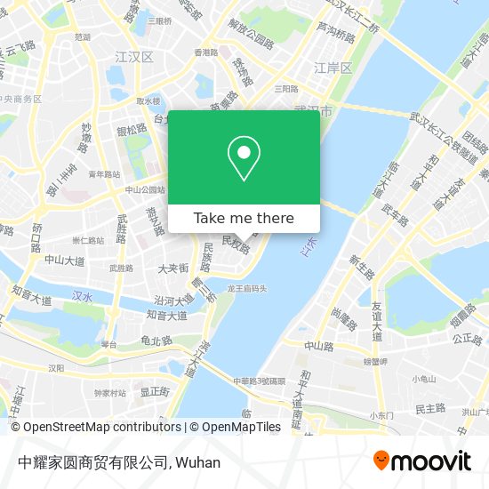 中耀家圆商贸有限公司 map