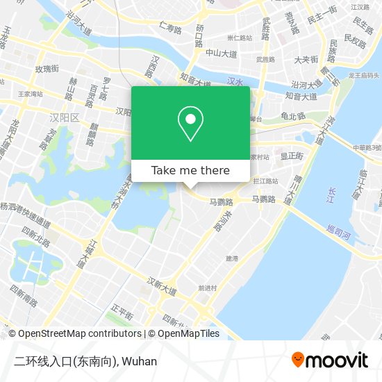 二环线入口(东南向) map