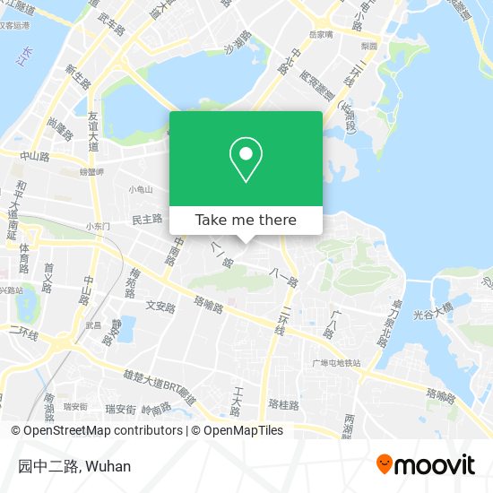 园中二路 map