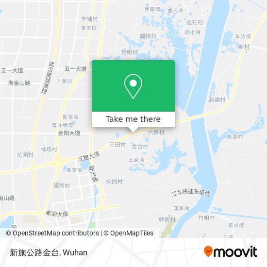 新施公路金台 map