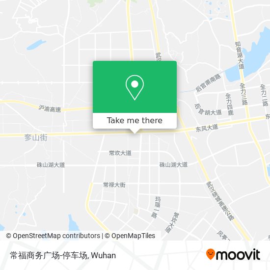 常福商务广场-停车场 map
