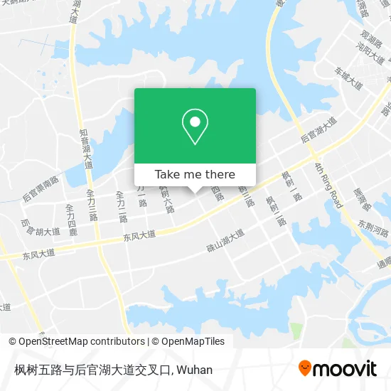 枫树五路与后官湖大道交叉口 map