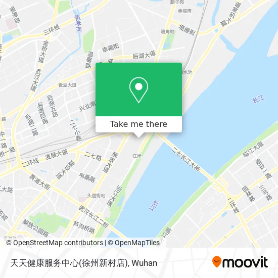 天天健康服务中心(徐州新村店) map