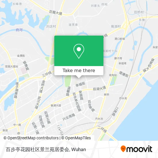 百步亭花园社区景兰苑居委会 map