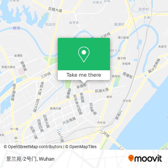 景兰苑-2号门 map