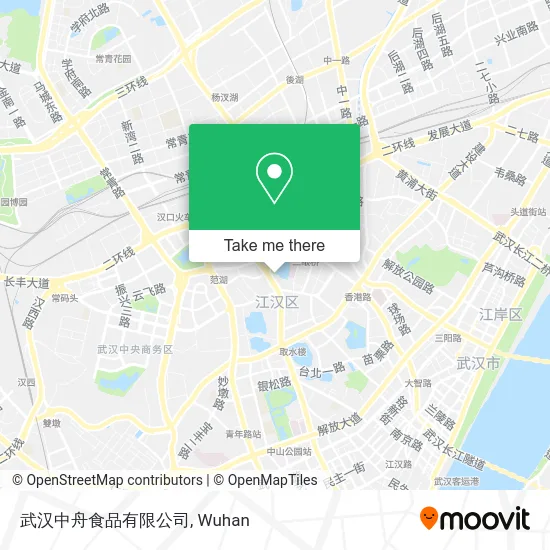武汉中舟食品有限公司 map