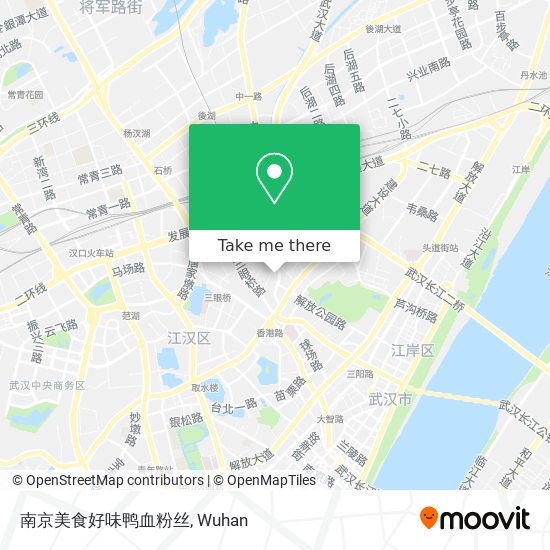 南京美食好味鸭血粉丝 map