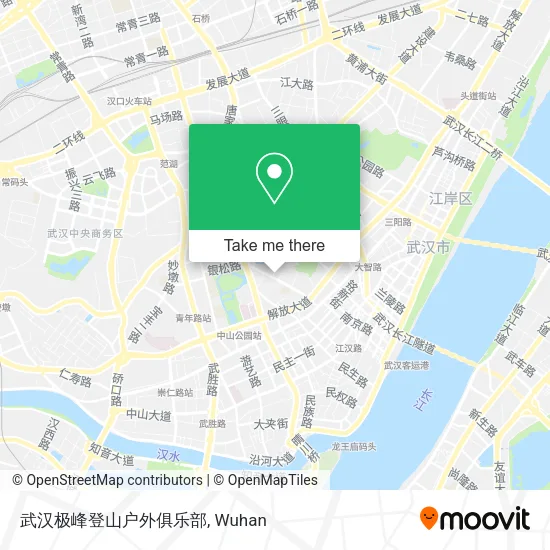 武汉极峰登山户外俱乐部 map