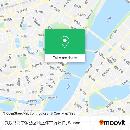 武汉马哥孛罗酒店地上停车场-出口 map